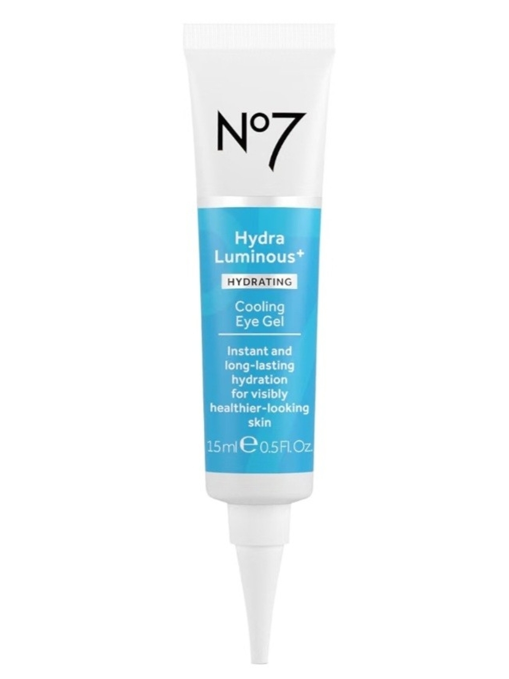 No7 Hydra Luminous+ Hydrating Cooling Eye Gel — Blue